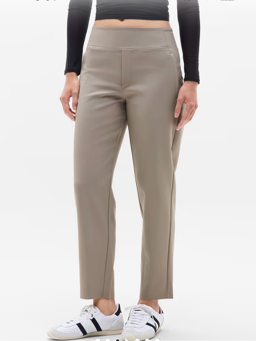 Athleta Women’s Endless High Rise pant size 18 in Taupe